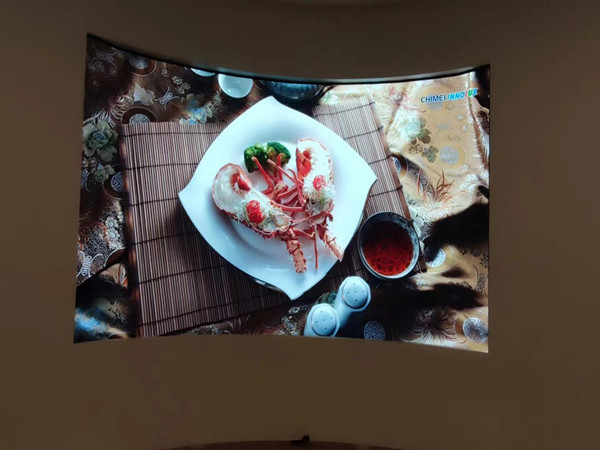 寿县室内P2.5弧形LED屏
